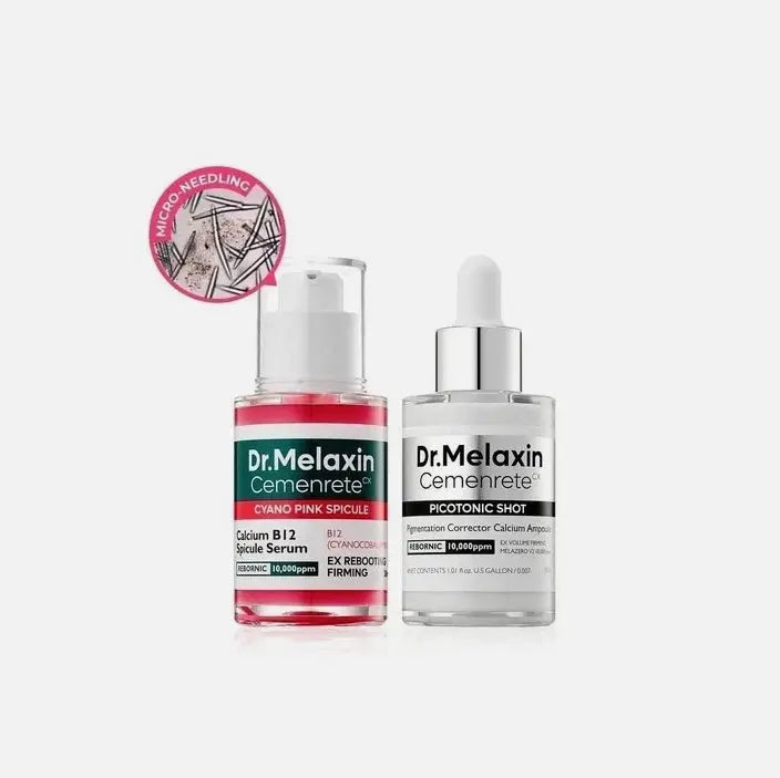 Dr.Melaxin Cemenrete Cyano Pink Spicule Serum with Calcium skin care Two set M msiltmsl-66 — 1