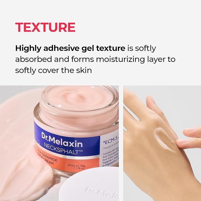 Dr.Melaxin Necksphalt Firming Cream with ECM-5 20,000ppm — 3