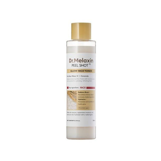 Peel Shot Glow Rice Toner 200ml | Hydrating & Brightening Face Toner