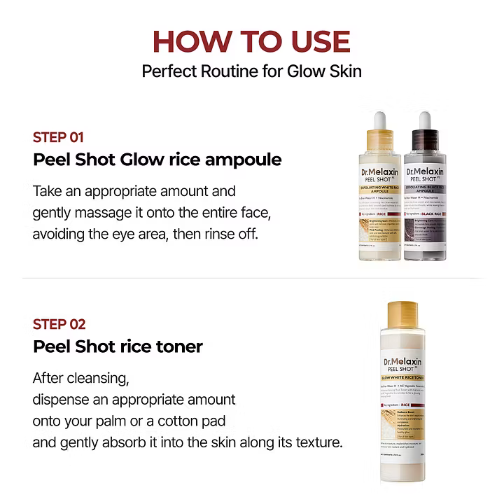 Melaxin Lucky Box 7+1 All-In-One Glow Routine Set — product information 10