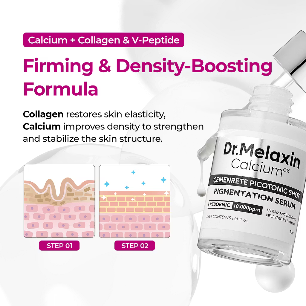 Melaxin Lucky Box 8+1 Glow-Boosting Face & Neck Set — product information 3